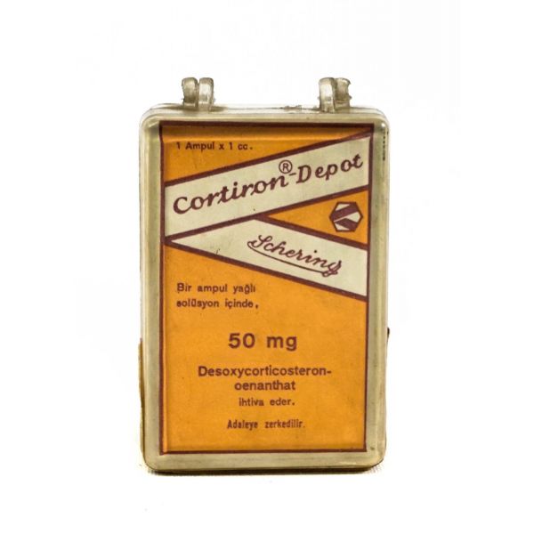 Cortiron Depot Ampul - Birleşik Alman Fabrikaları, yükseklik 5,5 cm…
