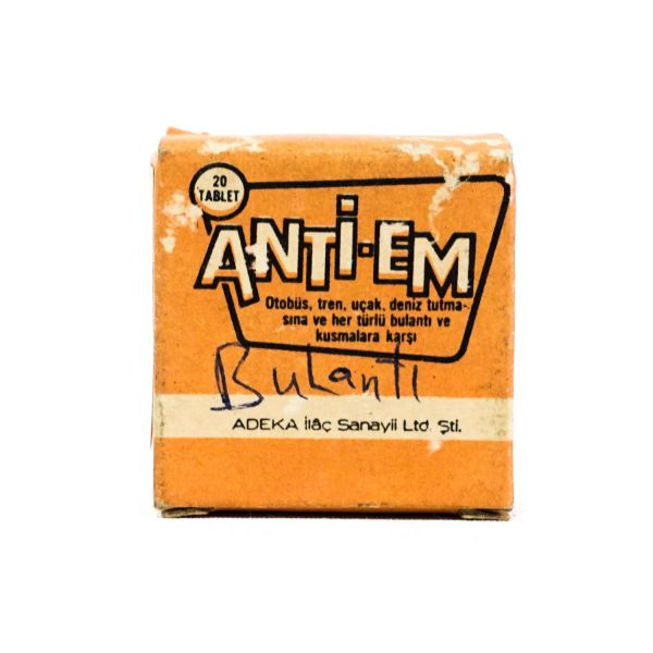 Antiem Bulantı İlacı - Adeka İlaç Sanayii, yükseklik 4 cm…