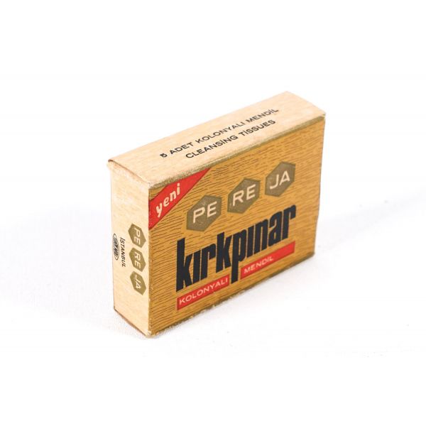 Pereja Kırkpınar Kolonyalı Mendil kutusu 6x8 cm…