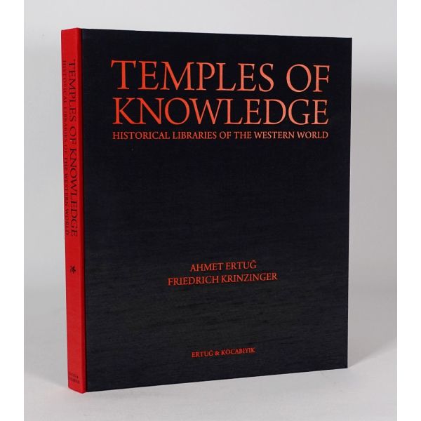 TEMPLES OF KNOWLEDGE (Historical Libraries of The Western World), metin: Friedrich Krinzinger, fotoğraf: Ahmet Ertuğ, 2009, Ertuğ & Kocabıyık, 34x42 cm...