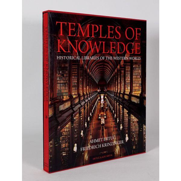 TEMPLES OF KNOWLEDGE (Historical Libraries of The Western World), metin: Friedrich Krinzinger, fotoğraf: Ahmet Ertuğ, 2009, Ertuğ & Kocabıyık, 34x42 cm...