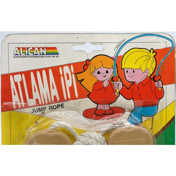 Yeri malı Alican marka atlama ipi, 25x17 cm( paketi ile birlikte)...