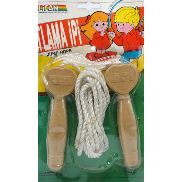 Yeri malı Alican marka atlama ipi, 25x17 cm( paketi ile birlikte)...