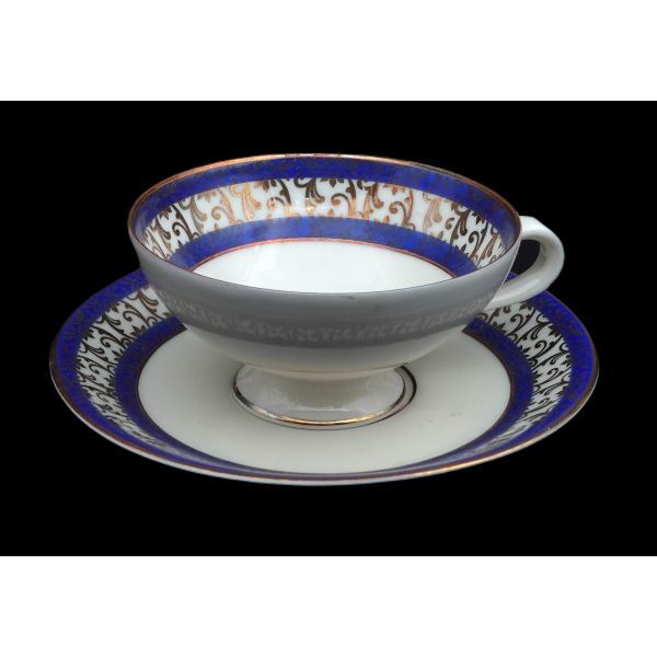 Johann Haviland Bavaria damgalı porselen fincan, fincan çapı 8 cm yüksekliği 5 cm, tabak çapı 12 cm...