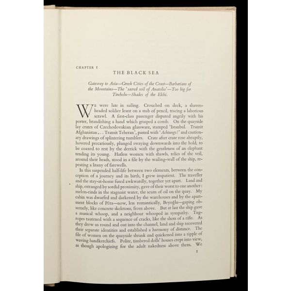 WITHIN THE TAURUS (A Journey in Asiatic Turkey), Lord Kinross, 1954, John Murray, 191 sayfa, 15x22 cm...