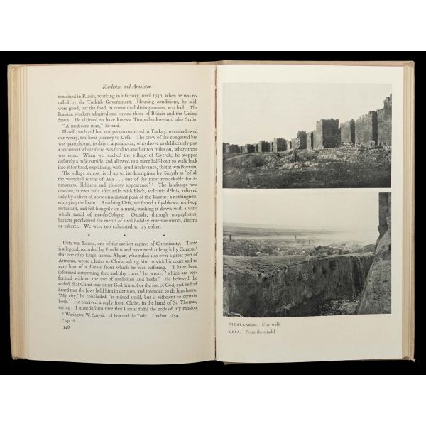WITHIN THE TAURUS (A Journey in Asiatic Turkey), Lord Kinross, 1954, John Murray, 191 sayfa, 15x22 cm...