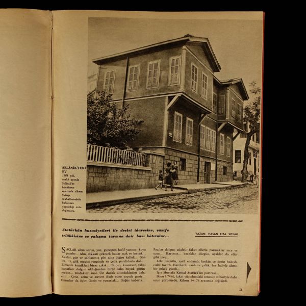 DOĞUMUNDAN VE CUMHURİYET´İN İLANINA KADAR FOTOĞRAFLARLA ATATÜRK VE ATATÜRK´ÜN HUSUSİYETLERİ, Hasan Rıza Soyak, Hayat Yayınları, 188 sayfa, 25x34 cm...