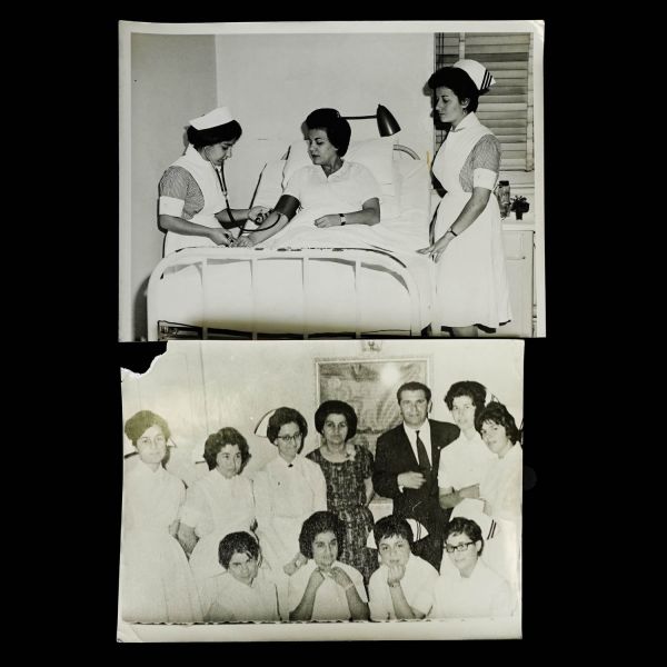 Bir hemşirenin terekesinden, ağırlıkla 1940 - 1960 yılları arasını kapsayan, öğrencilik ve meslek yaşamına ışık tutan 134 adet fotoğraf ve 6 adet belge lotu...