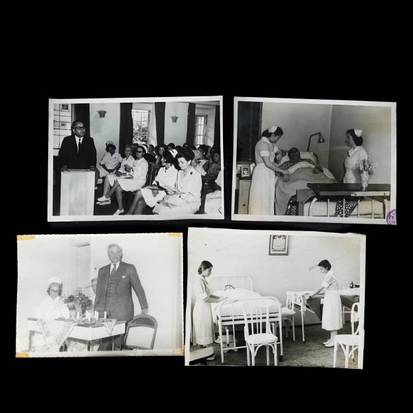 Bir hemşirenin terekesinden, ağırlıkla 1940 - 1960 yılları arasını kapsayan, öğrencilik ve meslek yaşamına ışık tutan 134 adet fotoğraf ve 6 adet belge lotu...