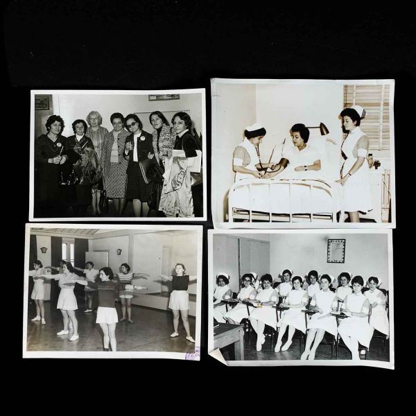 Bir hemşirenin terekesinden, ağırlıkla 1940 - 1960 yılları arasını kapsayan, öğrencilik ve meslek yaşamına ışık tutan 134 adet fotoğraf ve 6 adet belge lotu...
