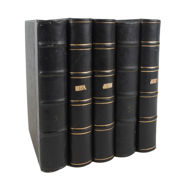 KAMÛSÜ´L-A´LÂM (İlk 5 cilt), Şemseddin Sami, 1306-1314, Mihran Matbaası, 4000 sayfa...