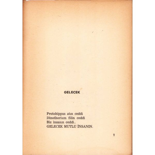 Melih Cevdet Anday'ın Yasaklanan Şiir Kitabı: Yanyana, Resimler: Oktay Günday, İlk Baskı, Yeditepe Yayınları, 54 sayfa, 1956.