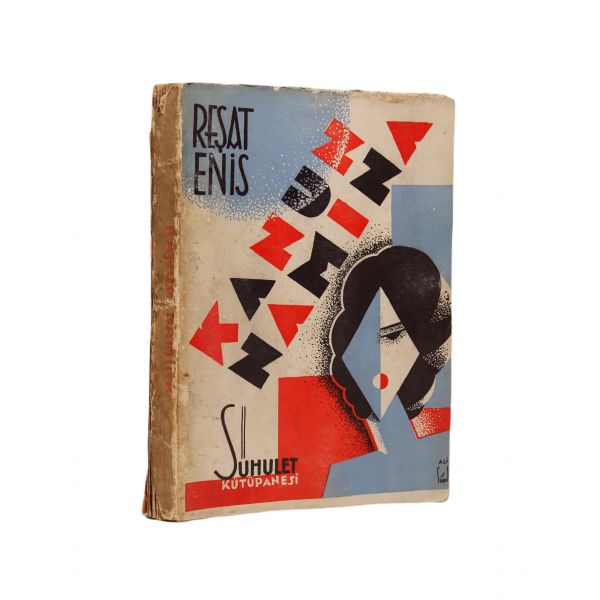 Kanun Namına - roman, Reşat Enis, İstanbul 1932, kapak yıpranmış, 198 sayfa, 13x19 cm