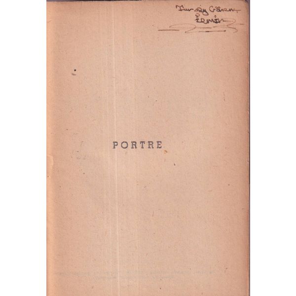 Portre, Gogol, Çeviren Hasan Ali Ediz, İstanbul 1955, 106 sayfa,