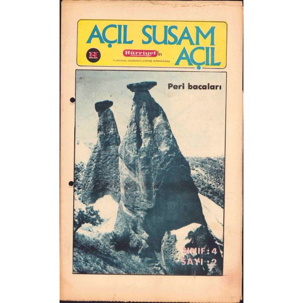 Açıl Susam Açıl - Hürriyet gazetesi tarafından çıkarılmaktadır. 14 sayı bir arada, 16x28 cm