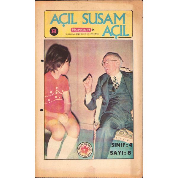 Açıl Susam Açıl - Hürriyet gazetesi tarafından çıkarılmaktadır. 14 sayı bir arada, 16x28 cm